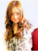 【La na】女子力UPプラチナベージュカラー☆揺るフワセミロング