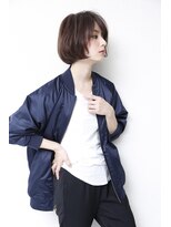 マーズソレイユ 宝塚駅前店(mars soleil)&nbsp;［ショートカット/ボブ/前髪なし ］黒髪ショートボブ