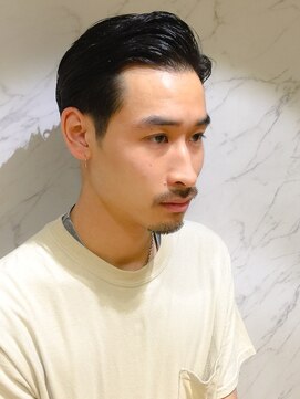 パティオン(PATIONN) 簡単スタイリングでキマるオトコのシンプル黒髪リーゼント