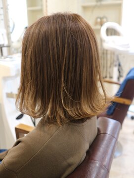 シェア(SHARE hair make works) 【SHARE】★お客様スナップ★外国人風３Dハイライトカラー