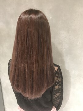 アンククロス 表参道(ANKH CROSS) ロアエクステ×ピンクカラー【ANKH CROSS表参道】