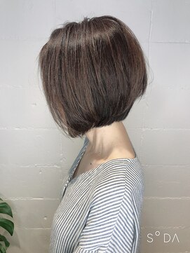 シェル 吉祥寺(shell) 美フォルム☆前下がりショートボブ