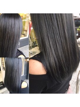 ディーリンク 南橋本店(HAIR MAKE DLINK) 色落ちするダークトーンカラー