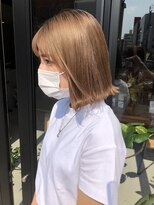 ヘアー アイス ルーチェ(HAIR ICI LUCE)&nbsp;切りっぱなしボブ