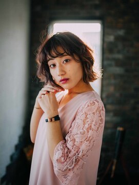 美容室 フラワー 平井店(flower) ふんわりパーマ×ボブ【平井】