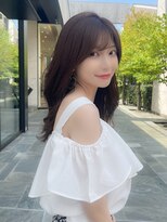 アフロート ディル(AFLOAT D'L)&nbsp;20代30代40代小顔外ハネミディアムひし形シルエットくびれミディ