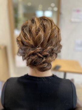 サロンドポプリ 志都美(salon de poupuri) パーティヘアーセット