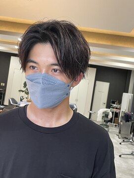 王道 メンズセンターパート L エイチ H のヘアカタログ ホットペッパービューティー