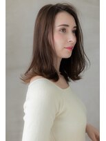 カバーヘア イヴ 戸頭店(COVER HAIR EVE) アースカラーくせ毛風ウェーブ巻きくびれヘアY戸頭30代40代50代