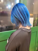 プチメゾントウキョウ(Petit Maison Tokyo)&nbsp;ブルー_ダークシルバー_インナーカラー