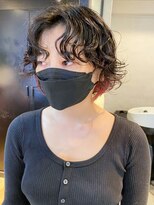 アイティーバイアルバム 下北沢店(IT by ALBUM)&nbsp;ボブパーマ_こ外ハネボブセクションカラー_ba387991