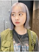 アイスブルー_チェリーブラウンフェミニンロング_ba409051