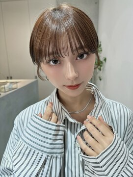 サンド 池袋(sand) マッシュショート「髪質改善/縮毛矯正/ハイライト/前髪」