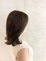 アイディール 心斎橋店(:ideal)&nbsp;外はねミディアムレイヤーに、透明感カラー♪