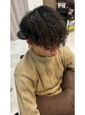 メンズパーマ♪波巻き