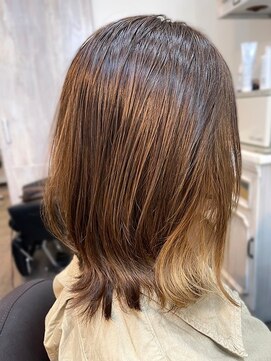 エルベ 茨大前店(elve) イヤリングカラー×ベージュ系カラー