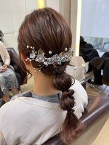 ヘアメイク アリープ(HAIR MAKE ALEAP) 編みおろし