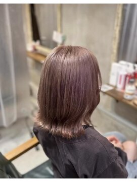 リエコー(RE'ECHO) 色落ち可愛いラベンダーベージュ