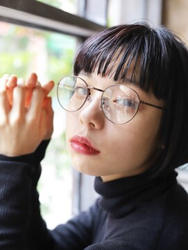 ソウ アオヤマ(SO aoyama) ミニボブ ワイドバング コンパクト 大人かわいい 丸み