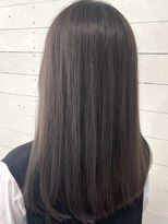 ルノン(LUNON)&nbsp;髪質補修カラー/カーキグレージュ/ブリーチなしカラー