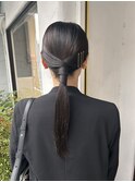 ヘアセットヘアアレンジタイトアレンジアッシュオリーブ都島