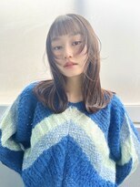 アンサム リリー(UNSOME Lille) 顔周りレイヤー×透明感カラー
