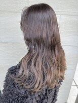 スタイル 成城学園前(STYLE) グラデーションカラー 人気グレージュ モテヘア