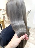 【高尾担当】 ブリーチで作るシルバーカラー