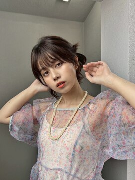 カゼ ダイカンヤマ Kaze DAIKANYAMA ゆるふわリボンアレンジ