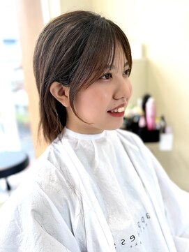 ハピネス 西大寺店(Happiness) mami20代30代40台50代ひし形ボブ大人可愛い