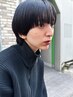 カット＋前髪ストレートパーマ￥15015→13513