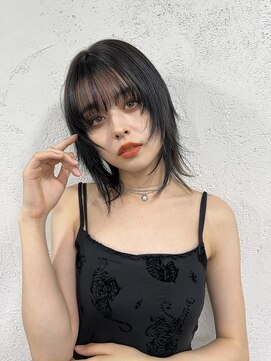 アジールヘア 東上野店(agir hair) ブルーブラック【上野】