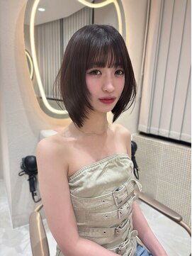 サイン 渋谷(SIGN) 20代/韓国ボブ/レイヤーボブ/タッセルボブ/透明感カラー