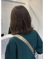 ブレンドバイハピネス(Blend by happiness)&nbsp;艶カラー　アッシュブラウン　ブリーチなしWカラー