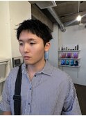 スパイキーショートベリーショートピンパーマメンズパーマ