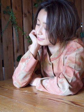 コモン 学芸大学(COMON) 暗めカラー/フェイスフレーミング[学芸大学駅/ドライカット]