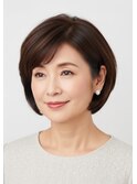 ツヤカラー30代40代50代髪質改善白髪染めハイライト藤沢