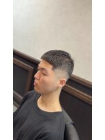 スマイルヘアー 大森店(Smile hair) フェードカット×クロップスタイル