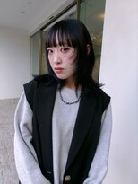 チクロヘアー(Ticro hair)&nbsp;@nkkn15 透けdark purple