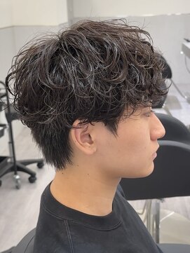 ビカムメンズヘアー 栄店(become men's hair) シャドウパーマ韓国メンズヘア