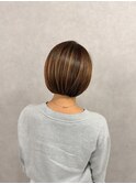 tight bob×シアベージュ【渡辺俊弥】梅田