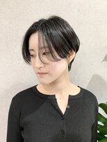 ミクマル(micmal) 大人ハンサム暗髪ショート×20代30代40代◎前下がり小顔艶感