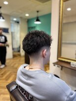 メンズヘア ササキ(sasaki)&nbsp;ローフェードスパイキーショート新宿