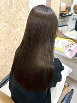 ノア 三宮店(NOA) 【NOA】髪質改善ストレート×艶ブラウンロング