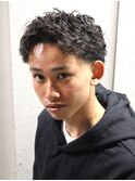 MEN`SHAIR/スパイキーショート/フェザーパーマ/烏丸御池F