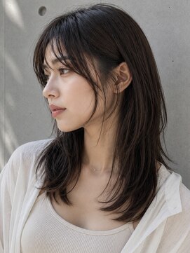ヘイ 松本店(HEY) 【HEY 松本】ロングレイヤー×暗め透明感アッシュ