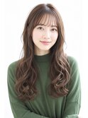 強めなカールが可愛いウェーブ