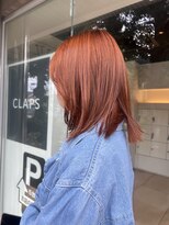 クラップス 上永谷(CLAPS)&nbsp;ブリーチで叶えるオレンジカラー