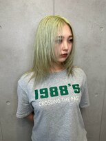 レオクマ 長野(REOKUMA) 47. 似合わせカット/デザインカラー/ブリーチ/前髪カット