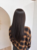 イロ ジェイアール JR奈良店(IRO) 艶髪ストレート×ダークブラウンの美髪ロング